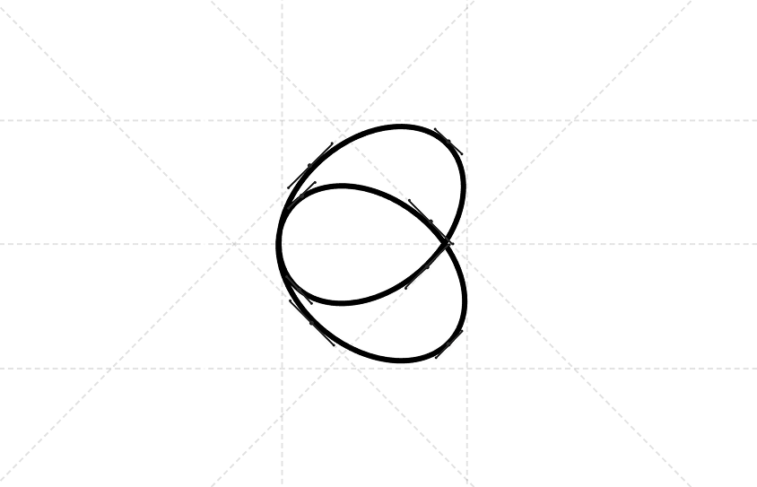 Blissful Design logo construction